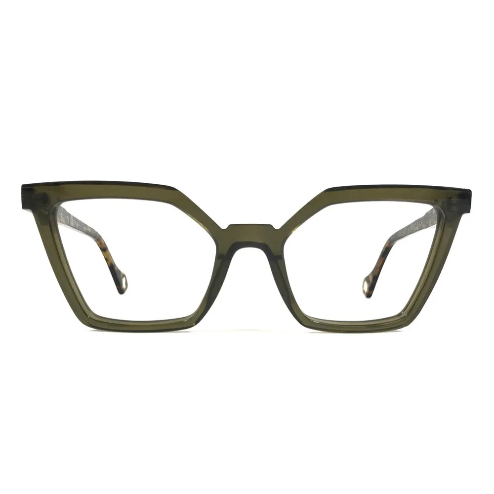 Anne & Valentin Eyeglasses Frames BARCELONETA 21C17 Olive Tortoise 51-19-147
